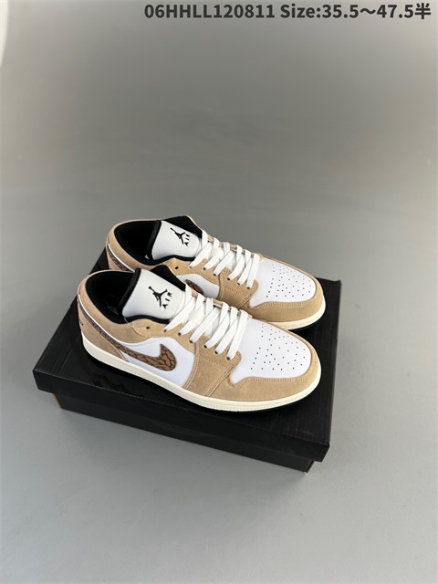 women air jordan 1 shoes H 2023-10-26-412